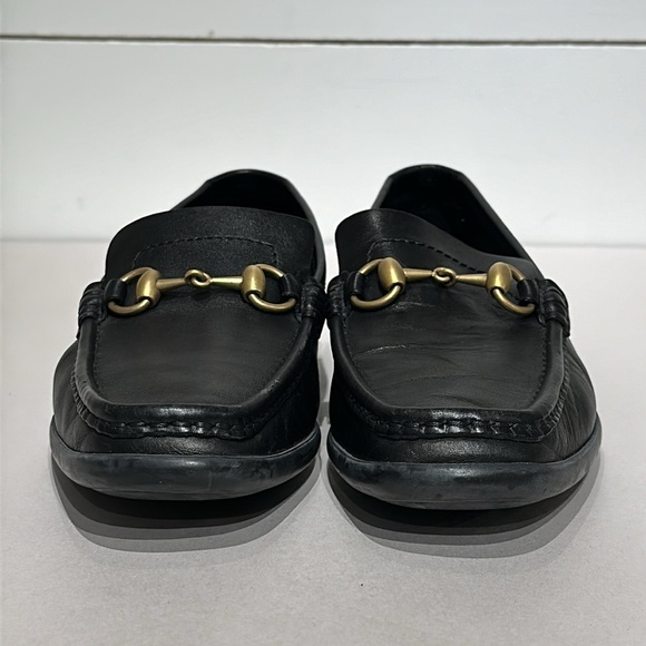 Gucci Horsebit Accent Leather Moccasins - Picture 4 of 13